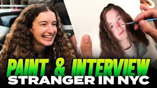 Painting a stranger’s portrait realistically while hearing their life story | Jessie Petrow