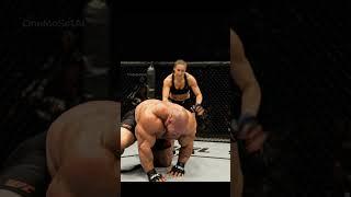 Giant laughs and underestimates a smaller female fighter and learns a painful lesson! 3 #fight