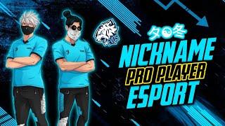 NICKNAME FF MIRIP PRO PLAYER ESPORT‼️