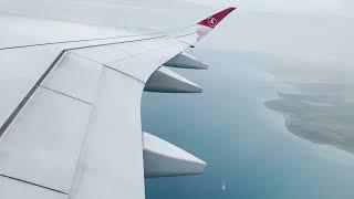 Turkish Airlines flight TK35–Istanbul to Montreal - Airbus A350-900 Registration TC-LGC - Seat 25k