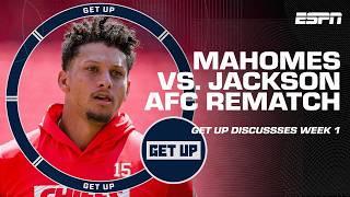 Will Lamar Jackson AVENGE AFC championship LOSS to Patrick Mahomes?  | Get Up