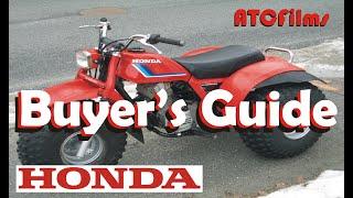 BUYERS GUIDE, how to buy a HONDA ATC THREE WHEELER