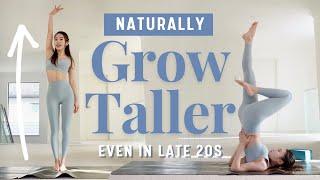 10min Grow Taller Yoga | *worked for me even in my late 20s*