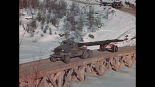 Building of the Alaska Highway in WWII - Original Color Documentary