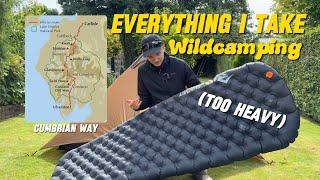 Full Wild Camping Load out! (everything you'll need) Ultralight Cumbrian Way Edition!