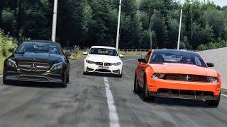 BMW M3 F80 race at BRASOV / Assetto Corsa gameplay (AC)
