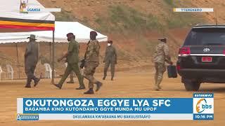 Bannamateeka Bakubye Ebituli mu Kutongoza Eggye lya SFC, Bagamba Kino Kutondawo Ggye Munda mu UPDF.