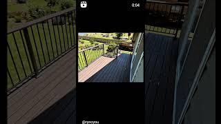 Trex Transcend Composite Decking Fortress FE26 Black Deck Railing. @TheTrexCo