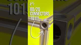 The Best 80/20 Connectors and How to Use Them  – Nuts, Bolts, Brackets Explained