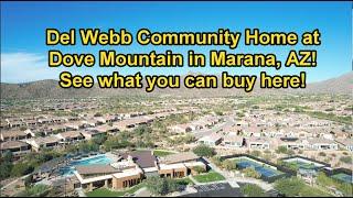 LISTING SPOTLIGHT: DEL WEBB Community at DOVE MOUNTAIN. 7186 W. Cape Final Trail, Marana, AZ  85658