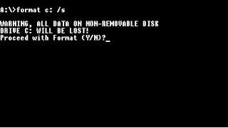 Как удалить Windows к чёрту и форматнуть диск С