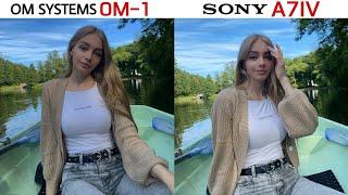 OM Systems OM-1 vs Sony A7IV Camera Test