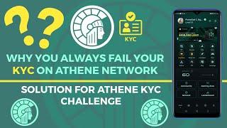 How To Do KYC On Athene Network | How To Solve KYC Issues On #Athene | @Athene Important Update $ATH