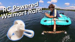 Can You Power a Raft With RC Plane Parts?