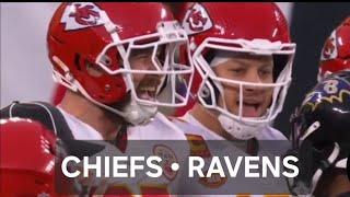 Travis Kelce laughs at Kyle Van Noy - Chiefs vs. Ravens