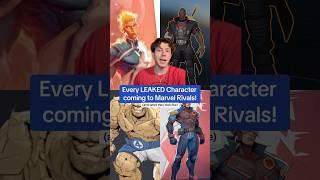 Every LEAKED Character coming to Marvel Rivals