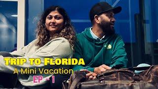 লিচু খেতে ফ্লোরিডা তে দুজনে || A Mini Vacation trip to Florida || EP - 1 || Selina Rahman Vlog