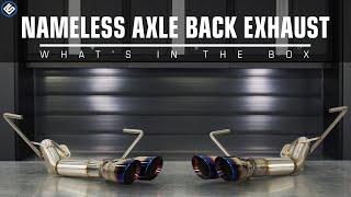 Nameless Performance Axle Back Exhaust Muffler Delete - What's In The Box.