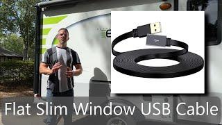 Rokland Slim USB Window Cable for the ALFA WiFi Camp Pro 2 v2 system