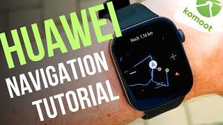 HUAWEI (Watch fit 3) Navigation Tutorial und Test