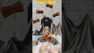 Shivji / Savan Special Ganpati Decoration Ideas  #ganpatibappamorya #ganpatidecoration #bappa