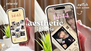 How to customize your Lock Screen Aesthetic! | switch lock screen , app & setting 