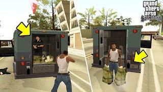 Robbing a Money Truck in GTA San Andreas!(Secret Mission)