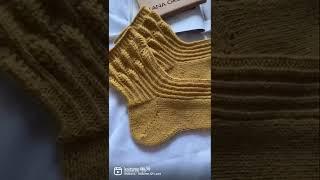 Носки из Drops Nord (color 18) нужен мастер-класс? 