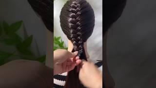 Beautiful Hair Style Tutorial#shorts #hairdesign