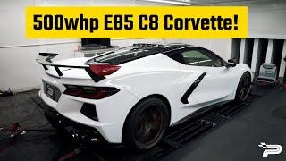 500+whp E85 C8 Corvette Tuning: The Ultimate Power Upgrade!