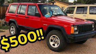 How to buy the PERFECT project Jeep $500 or less!