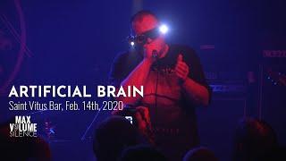 ARTIFICIAL BRAIN live at Saint Vitus Bar, Feb. 14th, 2020