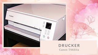 Drucker Canon PIXMA TS6351a TS 6350a Multifunktionsgerät scannen, kopieren | Installation Test