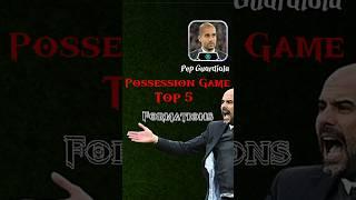 Top 5 Possession Game Formations of PEP GUARDIOLA #eFootball 2024 || #viral #efootball2024mobile 