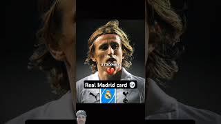 Real Madrid Card  Moment #football #realmadrid #shorts #edit