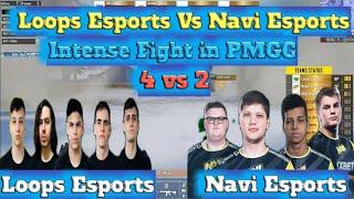 Navi vs Loops Esports Intense fight in PMGC 2020