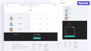 Build Ecommerce Website HTML CSS Javascript from Scratch Full Responsive - Part 04 Cart & Checkout