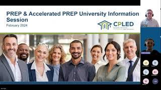 PREP 2024/2025 & Accelerated PREP 2024 Webinar Recording