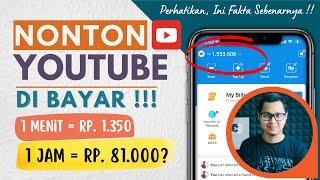 Sekarang Nonton Youtube Dapat Uang, Update Terbaru ! Cara Menghasilkan Uang Dari Internet !