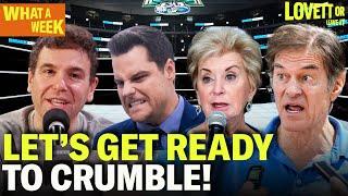 Matt Gaetz Drops Out of Trump's Cabinet But Dr. Oz & Linda McMahon Slither in