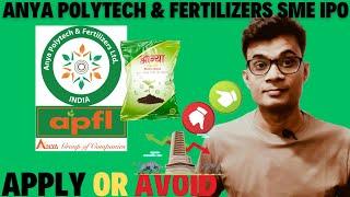 Anya Polytech & Fertilizers IPO Review