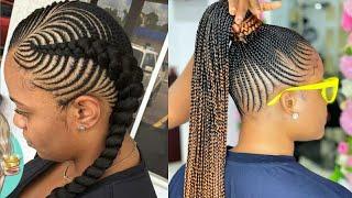 Most Unique African Braidedhairstyles for #Blackwomen | Julia Beauty and Style