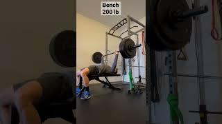 Week 8 - Bench 200 lb