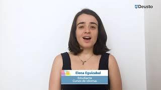 ¿Quieres estudiar idiomas en la Universidad de Deusto como Elena?