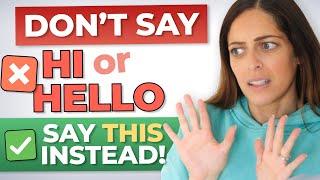 Learn 23 Advanced Ways to Say "Hello" in English with Style