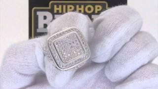 Totally Iced Out Bling Bling Hip Hop Ring Jewelry