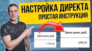 Настройка Яндекс Директ в 2025 году - простая инструкция для новичка!