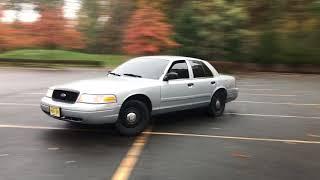 Crown vic drifting