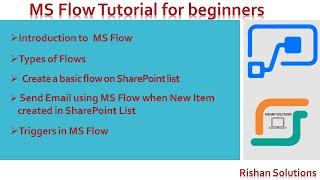Power automate Tutorials for beginners