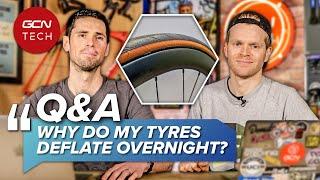 Drivetrain Lube, Shimano v Sram, And Leaky Tubeless | GCN Tech Clinic